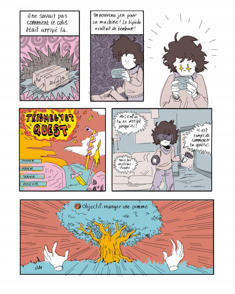 Thomas Touret contre le réel 002 Fanzine, technique numérique, 2024